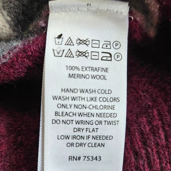 Artisan NY Women's Multi Colour Merino Wool Striped Sweater M - Picture 8 of 8